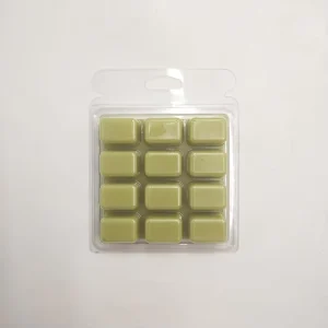 Packaging Eco Friendly Soy Beeswax Handmade Candles Custom Shape Designer Wax Cube Melts Christmas Custom Fragrance Letterpress