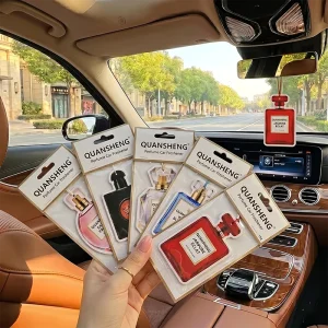 Paper Designer Women’s Mini Perfume Original Perfume Luxury Arabic Perfume Bottle Gift Sets Car Air Freshener