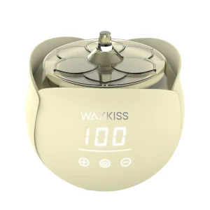 Patent Design Fast Wax Melting Speed Digital Flower Shaped 300ml 40w Electric Wax Heater for Wax Melts
