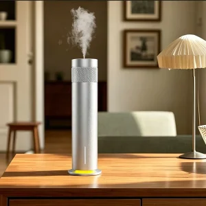 Pedestal Column Scent Aroma Diffuser 120ml Timer Control Fragrance Nebulizer for Museums and Galleries