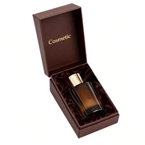 Perfume Rigid Cardboard Gift Box Magnetic Packaging Box with Sponge Lining for Skin Care Packaging