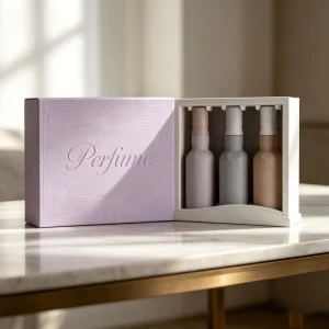 Perfume Sample Discovery Set Paper Box Fragrance Essential Oil Box Trial Gift Packaging for 10ml 15ml 30ml