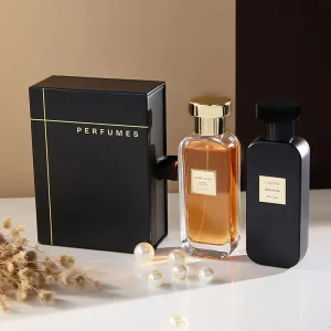 Personal Care Perfume Bottle with Pump Sprayer 30ml 50ml 100ml Glass 0.5cm Base Material Screen Printing Collar