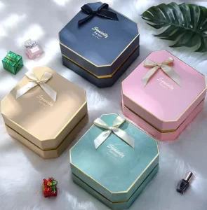 Personalize Elegant Gift Skin Care Products Perfume Full Set Kit Box Eco High end Square Colorful Cosmetics Packaging Box