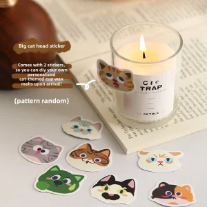 Pet Sleeping Aid Cats Dogs Universal Safe Harmless Aromatherapy Candle Soybean Wax Cup Shape Mechanism Household Indoor