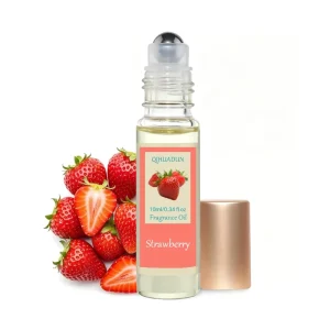 Pheromones Perfumes for Women Strawberry Fruit Scent Long Lasting Roll on Perfume Oil 0.34 Fl.oz 10ml