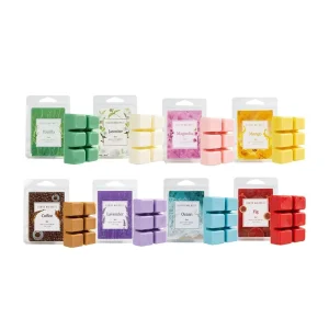 Plant Essential Oil Strong Fragrance Natural Soy Scented Wax Melts Bars Tarts Soy Wax Blocks for Festival Yoga Meditation