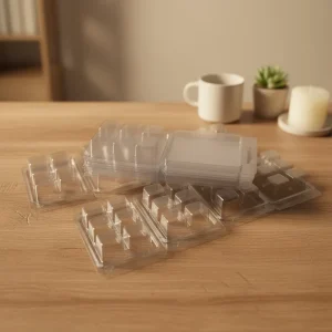 Plastic High Quality Non Toxic Scented Wax Melt Trays Bulk Packaging for Candle Making Scented Wax Melt Tray Packaging