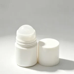 Plastic Roll on Bottle With Dust Cap Empty Cosmetic Roller Container for Essential Oil Deodorant