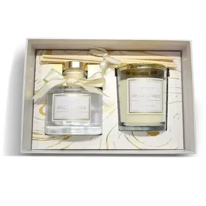 Platinum Black Gold Fireless Rattan Scented Soy Wax Candle Gift Box Set Valentine’s Day Cross Border Souvenir