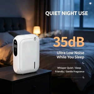 Plug-In Timing Waterless Scent Diffuser Machine for Hotel, Home, and Commercial Use, Customizable