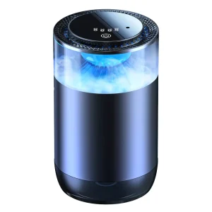 Portable Car Aroma Diffuser Glass Bottle USB Rechargeable Air Purifier