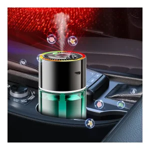 Portable Electric Waterless Aromatherapy Scent Diffuser for Car and Hotel with Essential Oils