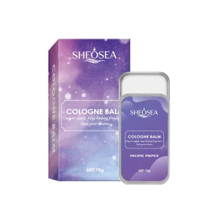 Portable Fresh Scent Long Lasting Cologne Balm 10g Stick Form Easy Apply Solid Perfume for Men Daily Use