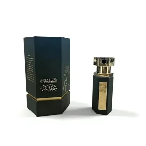 Premium Grade Arabian Oud EDP 15ml Long Lasting Intense Fragrance Hexagon Gold Spray Bottle Private Label Perfume
