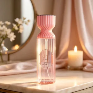 Premium Grade Luxurious Strawberry Perfume Mist Travel Size Eco Friendly Long Lasting Fresh Breezy 250ml
