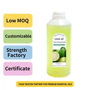 Premium Lime Essential Oil Natural Plant Extract Aroma Diffuser Candle DIY Bulk Supply for Global Distributor