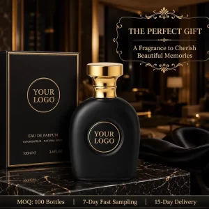 Premium Quality Couples Iris Perfume Oil Eau De Parfum for Men Gold Round Detail Women’s Maple Perfume Private Label Custom Logo