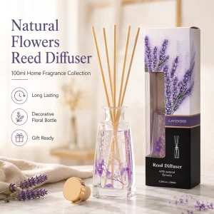 Premium Reed Diffuser 100ml for Hotel Home Decor