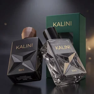 Private Brand Luxury 50ml Empty Square Glass Fine Mist Atomizer Square Shape Hotel Amenity Perfume Bottle With Box