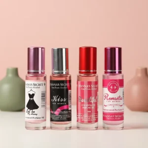 Private Label 15ML Hanna’s Secret Floral Custom Fragrance Eco Friendly Long Lasting Portable Mini Roll On Body Oil Perfume