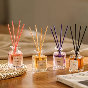 Private Label 50ml Gift Box Air Freshener Lasting Lavender Fragrance Scent Reed Diffuser