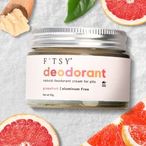 Private Label All Vegan Natural Organic Pits Underarm Grapefruit Deodorant Cream Baking Soda Free Non Aluminum