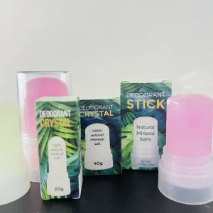 Private Label Alum Stick Potassium Alum Block Antiperspirant Stone Crystal Deodorant Natural Underarm Desodorante