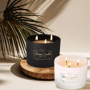Private Label Candles 3 Wick Soy Wax Candles Aromatherapy Luxury Custom Handmade Premium Soy Home Decor Gift Scented Candles