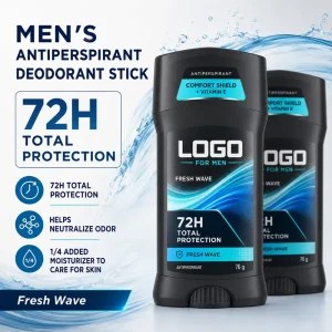 Private Label Custom Fragrance Formula Tailored Packaging Factory Direct Supply Bulk Men’s Antiperspirant Deodorant Stick