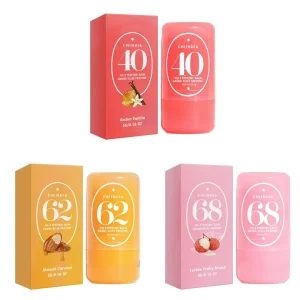 Private Label Custom Vegan Moisturizing Fruit Solid Fragrance Gels Kit Long Lasting Perfume Stick Set