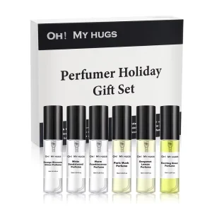 Private Label Customized Women Men Perfume Gift Box Piece Set 10ml Long Lasting Light Fragrance Perfume Gift