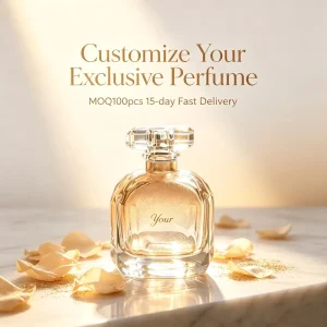 Private Label Eau De Parfum Shimmering Gold Scent Champagne Jar Bespoke Branding Pro Supply Global Hub