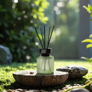 Private Label Eco Friendly Bulk Supply 100ml Fiber Sticks Air Care Reed Diffuser for E Commerce Stores
