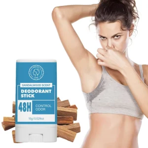 Private Label Herbal Body Deodorant Stick with Natural Fragrance Long Lasting Waterproof Antiperspirant Balm Sticks for Women