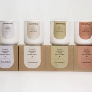 Private Label Home Fragrance Luxury Wedding Decoration Matte White Glass Jar Scented Candles Luxury