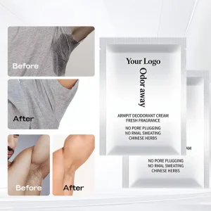 Private Label Long Lasting Vegan Unisex Parfum Deodorant Anti Perspirant Cream Formulated Herbal Ingredients