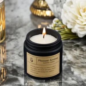 Private Label Luxury Frankincense Custom Scented Eco friendly Romantic Aromatherapy Candles for Home Decorative