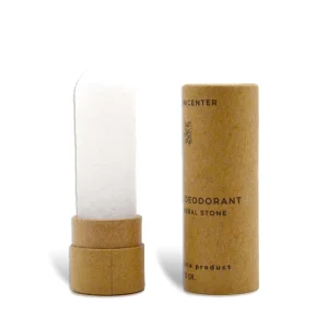 Private Label Multipurpose Natural Crystal Alum Mineral Salt Plastic Tube Antiperspirant Deodorant Stick