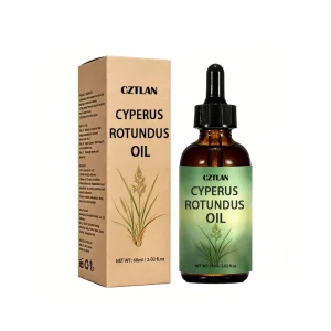 Private Label Organic Aceite De Cyperus Rotundus Oil Skin Serum Soft After Shave Oil Body Hair Remove Inhibiting Skin Repair Oil