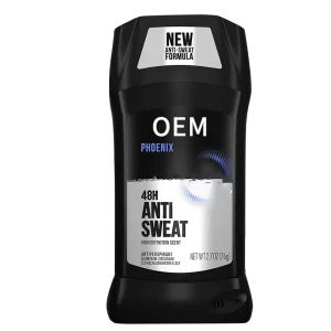 Private Label Phoenix Men 48H Antiperspirant Stick Long Lasting Anti Sweat High Definition Scent Deodorant 76g