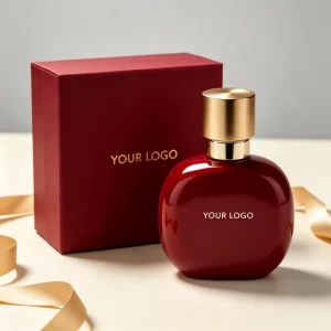 Private Label Red Perfume Fragrance 100ml EDP Long Lasting Apple Patchouli Scent Customized Logo Box OEM ODM Daily Use