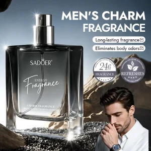 Private Label SADOER 55ml Men’s Woody Cologne Perfume Long Lasting Refreshing Charm Fragrance Daily Use Custom Logo Gift Box OEM
