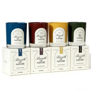 Private Label Scented Candles Long Lasting High Quality Handmade Soy Wax Aromatherapy Non Toxic for Holiday Home Decor
