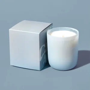 Private Label Scented Candles Strong Scented Candles with Frosted Glass Candle Jar and Soy Wax for Home