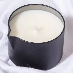Private Label Soy Wax Body Fragrance Massage Moisturizer Candle Oil Aluminum Tin Can for Weddings Spa Small Sensory Diwali