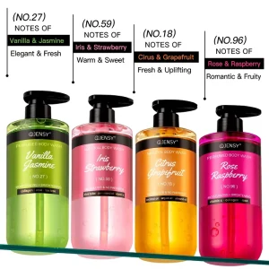 Private Label Vegan Coconut Collagen Vitamin E Anti aging Perfume Body Wash Organic Moisturizing Whitening Shower Gel