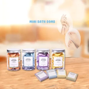 Private Labeling Natural Eco Friendly Vegan Manicure Pedicure Care Effervescent Soaking Bath Bombs Fizzer Customized Fragrance