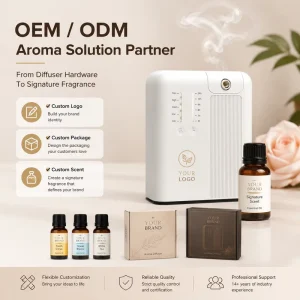 Professional 300ML Hotel Aroma Diffuser Machine Commercial Scent Diffusion System for Luxury Space Fragrance