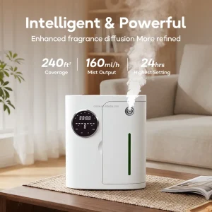 Professional C300 Electric HVAC Hotel Aroma Diffuser Wall Mounted Waterless Essential Oil Air Aromatherapy Commercial Scent